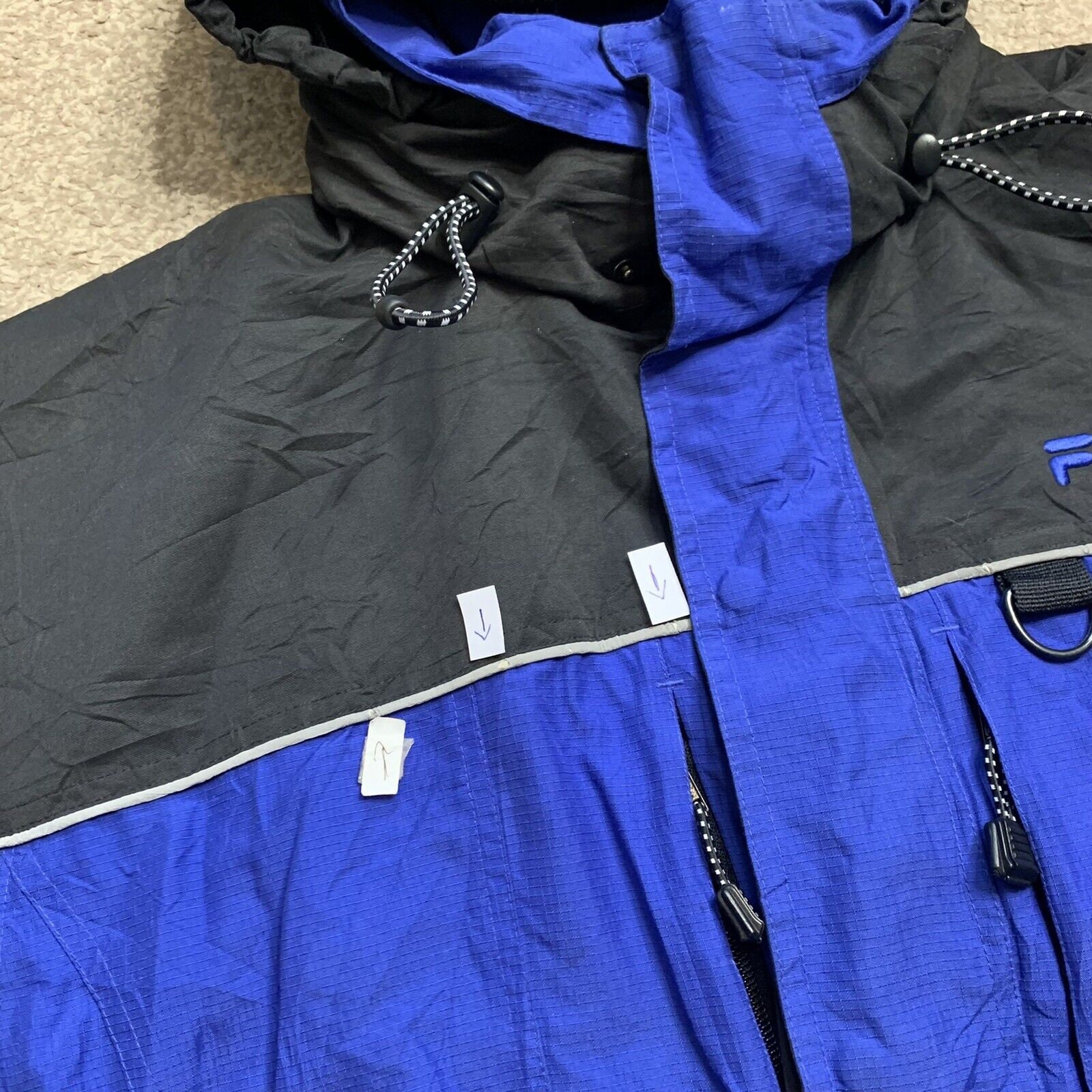 Fila reflective windbreaker store