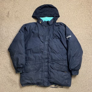 Adidas Puffer Jacket Coat Padded Down Filled Vintage Retro 80s XL - 42