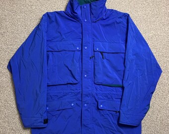 LL Beans Jacket Goretex Mountain Outdoors Waterproof Vintage Retro 