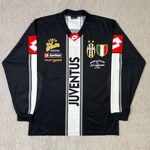 旧ロゴ　希少　入手困難　ユベントス Juventus Lotto ベンチ JUVENTUS 2002 2004 FOOTBALL SOCCER TRAINING JACKET LOTTO Sz