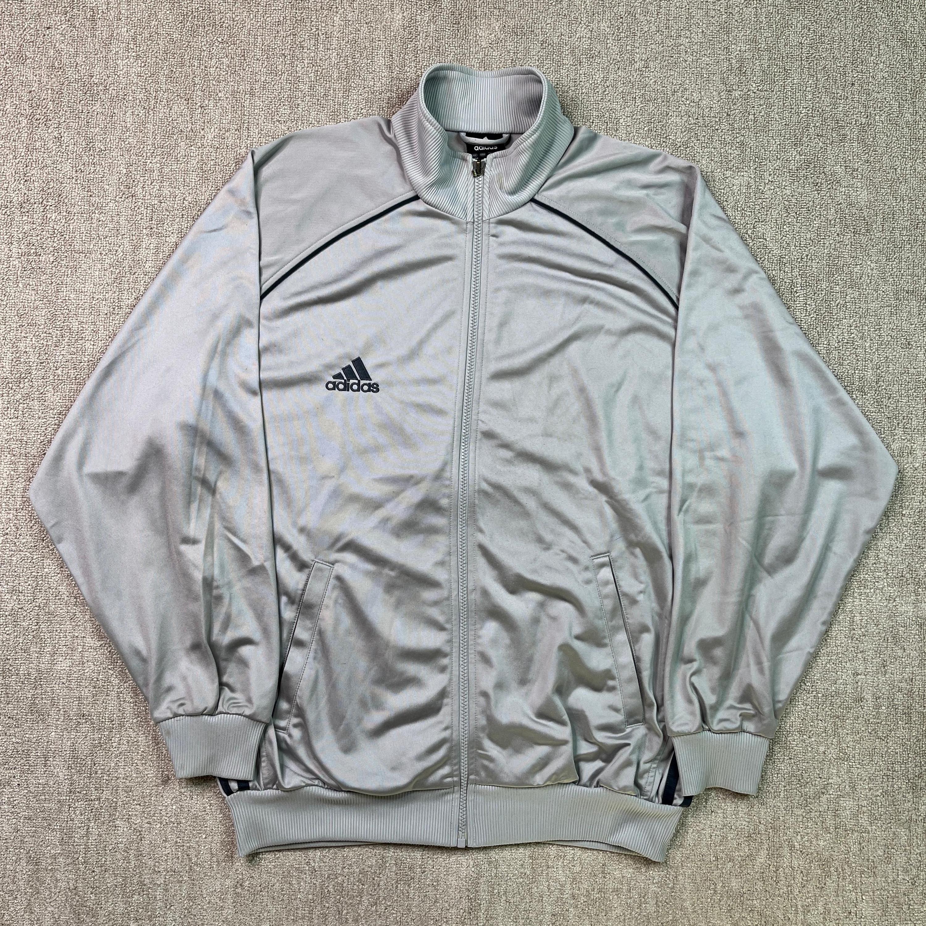 アディダス トラックスーツ トップ トラックジャケット フルジップ Y2K