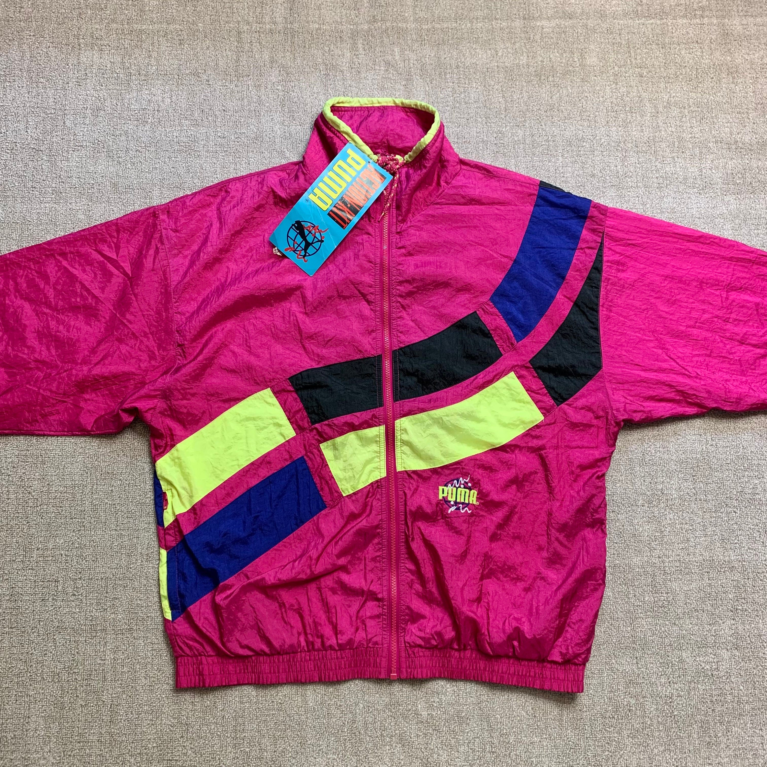 Puma Tracksuit Set Track Jacket Top Pants Bottoms Shell