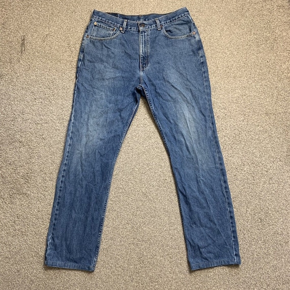 Levi's 581 Jeans Straight Leg Relaxed Fit Vintage Zip Fly