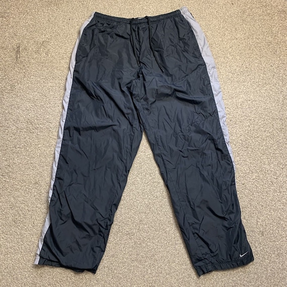 Nike Tracksuit Bottoms Track Pant Vintage Cotton … - image 2