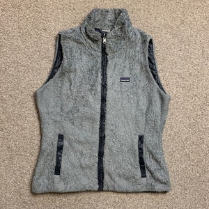 Patagonia Gilet Fleece Reversible 2 in 1 Sleeveless Jacket Full Zip M