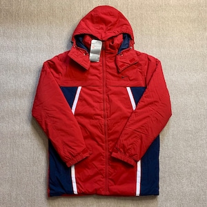 Nike Puffer Jacket Coat Y2K 2003 Vintage Hooded Poly Filled Swoosh RARE S