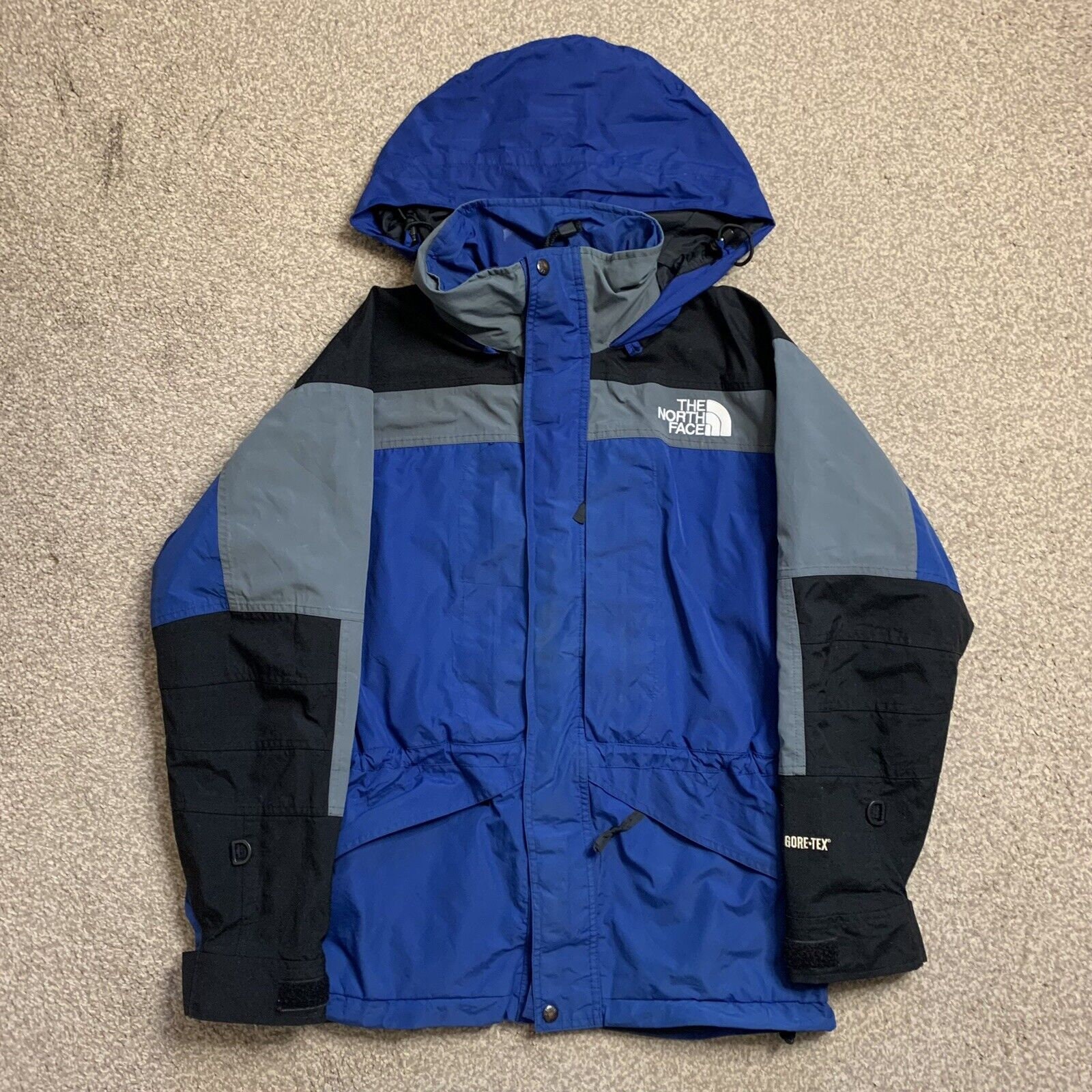The North Face Jacket Gore-tex Vintage Windbreaker Full Zip Hood