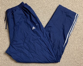 Bas de survêtement Adidas pantalons de survêtement joggeurs Jogging vintage rétro des années 90 2XL