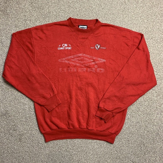 Umbro Sweatshirt Jumper Spell Out Pullover Vintag… - image 1