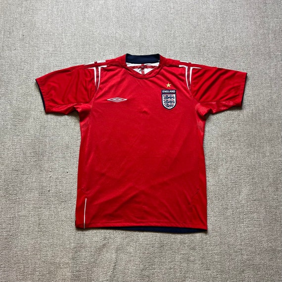 Y2K 04 イングランド代表　アウェイユニホーム　UMBRO S表記 England Football Shirt Jersey Away Soccer Umbro Vintage 2004