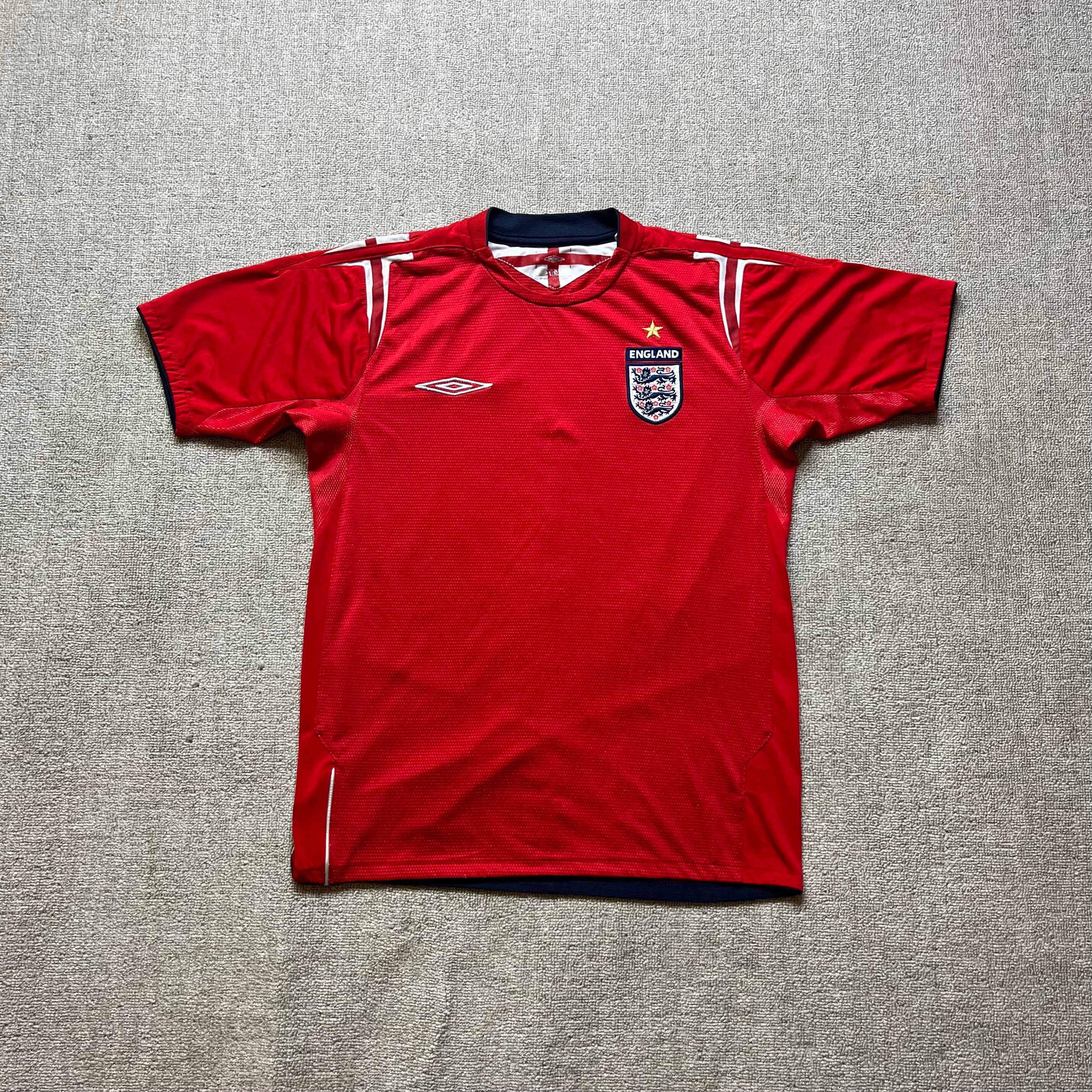 【UMBRO】England National Team wear【00s】 2000s England Umbro Polo Shirt - 5/10 - (XL)