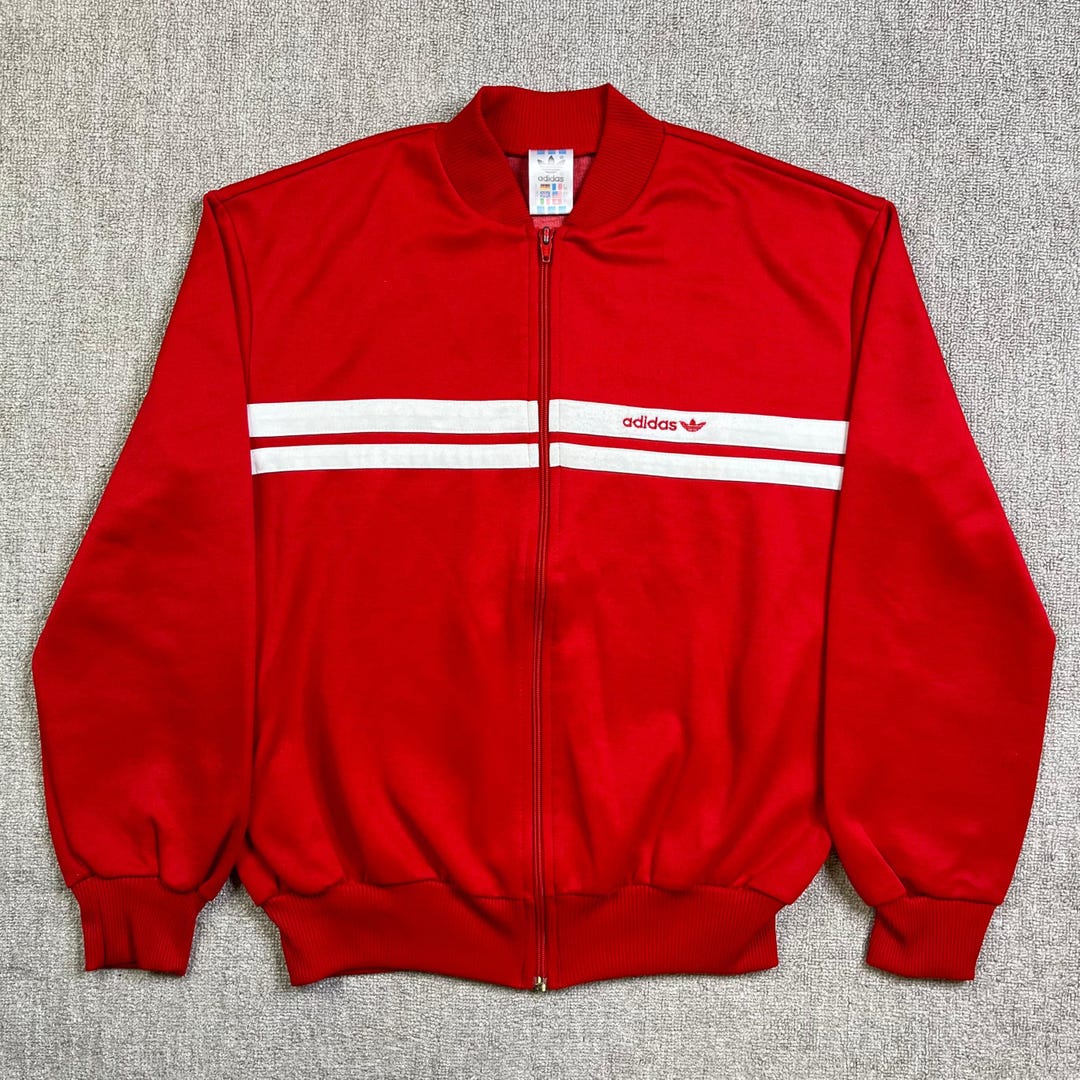 Adidas Originals Tracksuit Jacket Track Top 80s Stripes