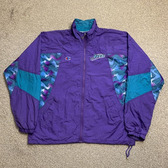 Purple champion windbreaker sales