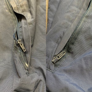 Fila Bomber Jacket Windbreaker Vintage Full Zip Casual Navy Nylon L image 8