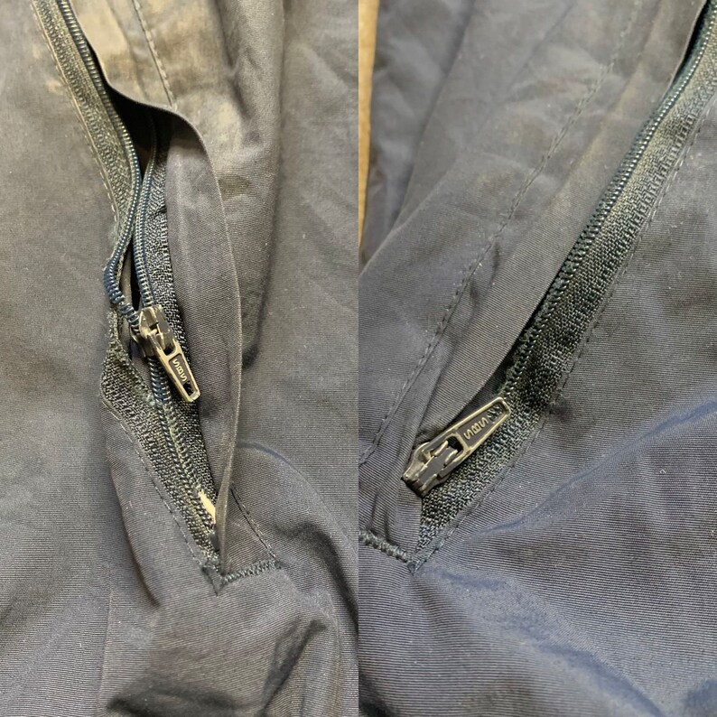 Fila Bomber Jacket Windbreaker Vintage Full Zip Casual Navy Nylon L image 8