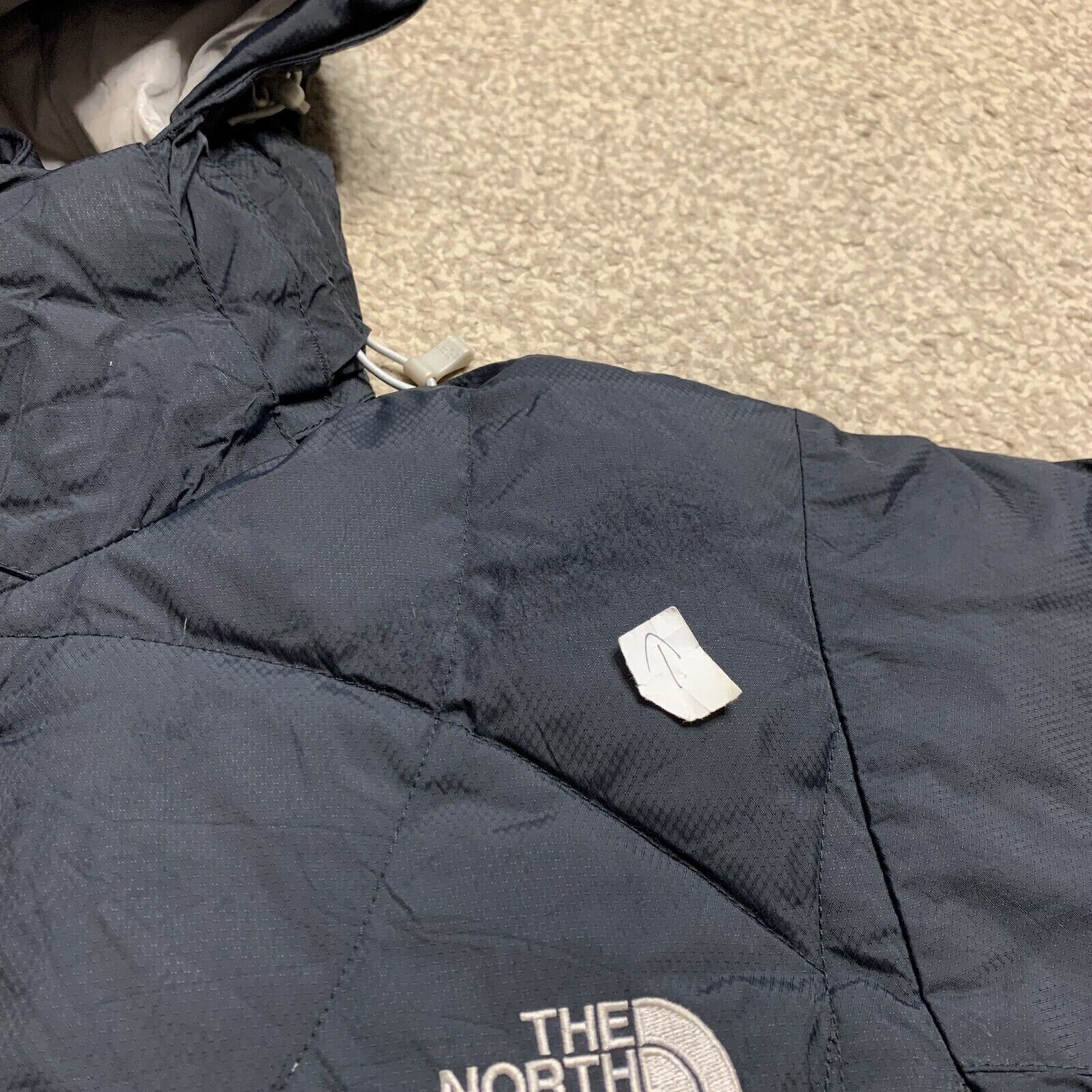 The North Face Puffer Jacket Coat 600 Goose Down Detachable Hood
