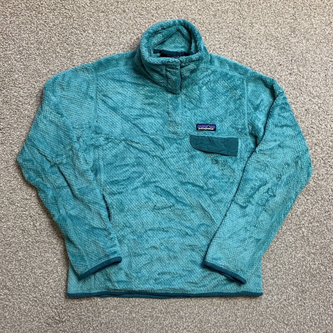 Patagonia Fleece Snap T Pullover Jumper Teddy Vintage Outdoors S Etsy Ireland