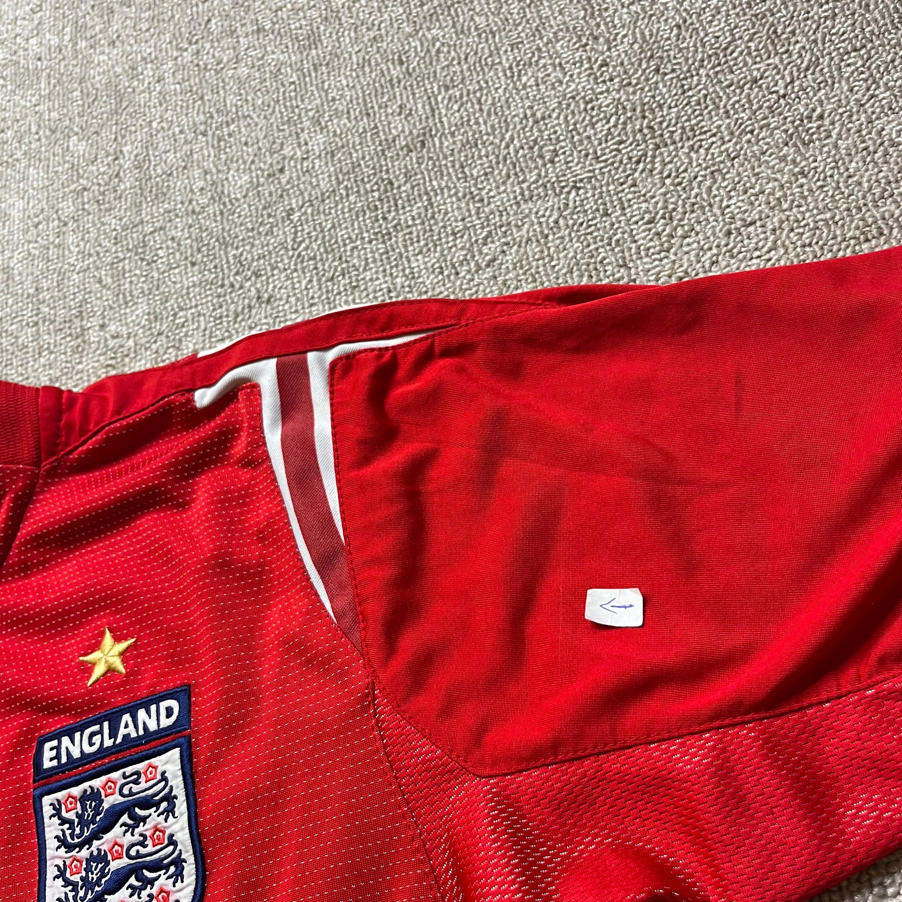 England Football Shirt Jersey Away Soccer Umbro Vintage 2004
