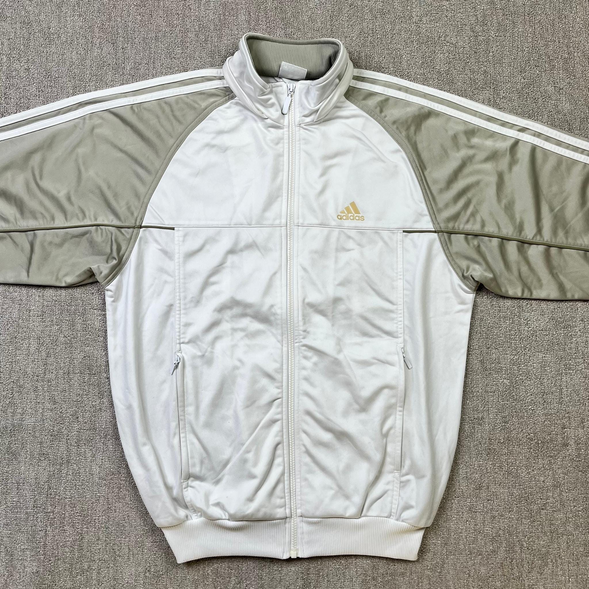 トップス 90s old adidas vintage track jacket Adidas Vintage 90's Color Block Full Zip Track Jacket Black