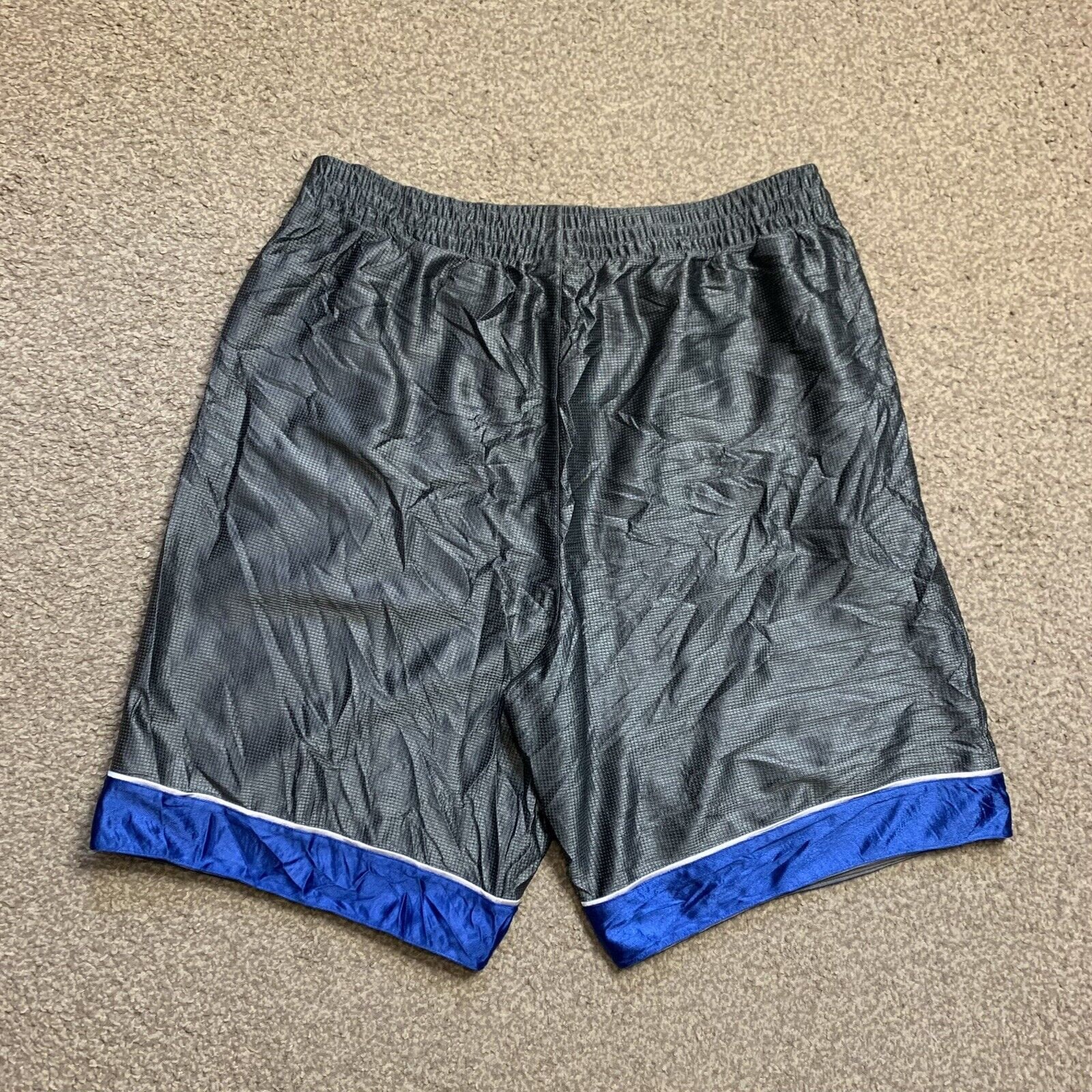 Nike Shorts Basketball Vintage Shiny Y2K 00s Dazzle Relaxed