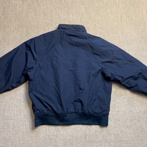 Fila Bomber Jacket Windbreaker Vintage Full Zip Casual Navy Nylon L image 9