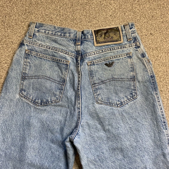 Vintage Mom Jeans Boyfriend Armani High Waisted 9… - image 7