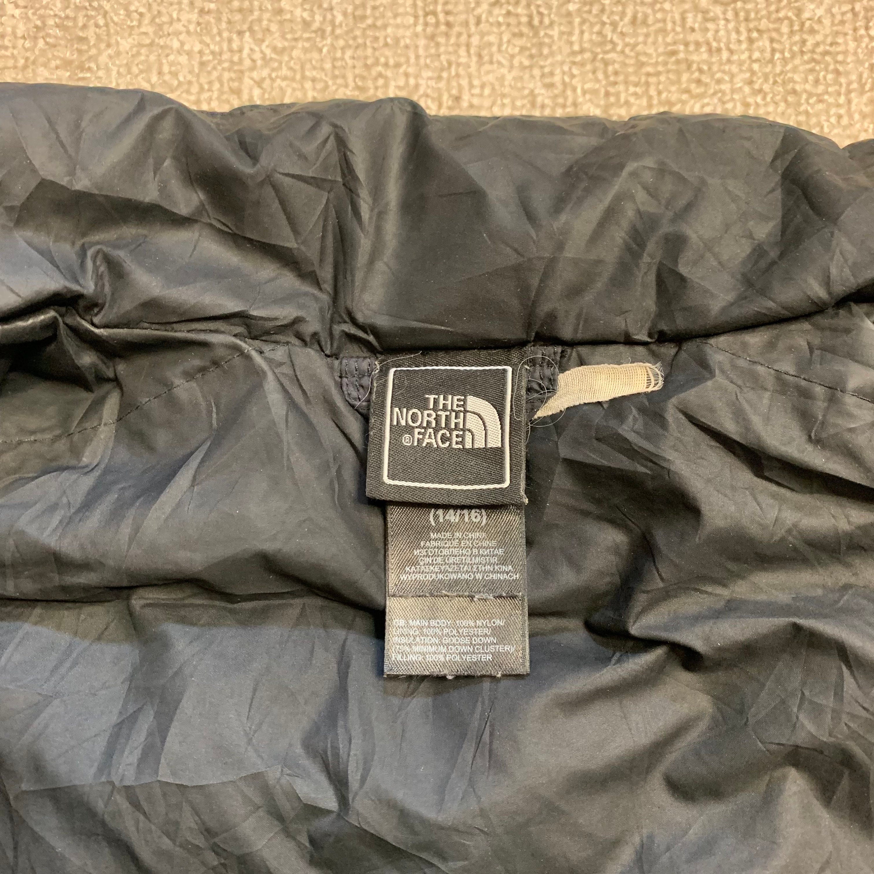 The North Face Puffer Jacket Coat 550 Vintage Down Youth Junior 14-16 ...