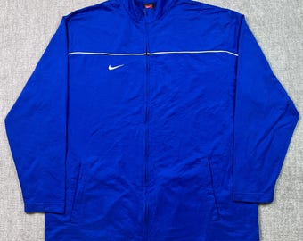 NIKE 00’s Manchester U Nylon Track Top Mens NIKE 00s MANCHESTER UNITED Track Top Red | Large – GPS