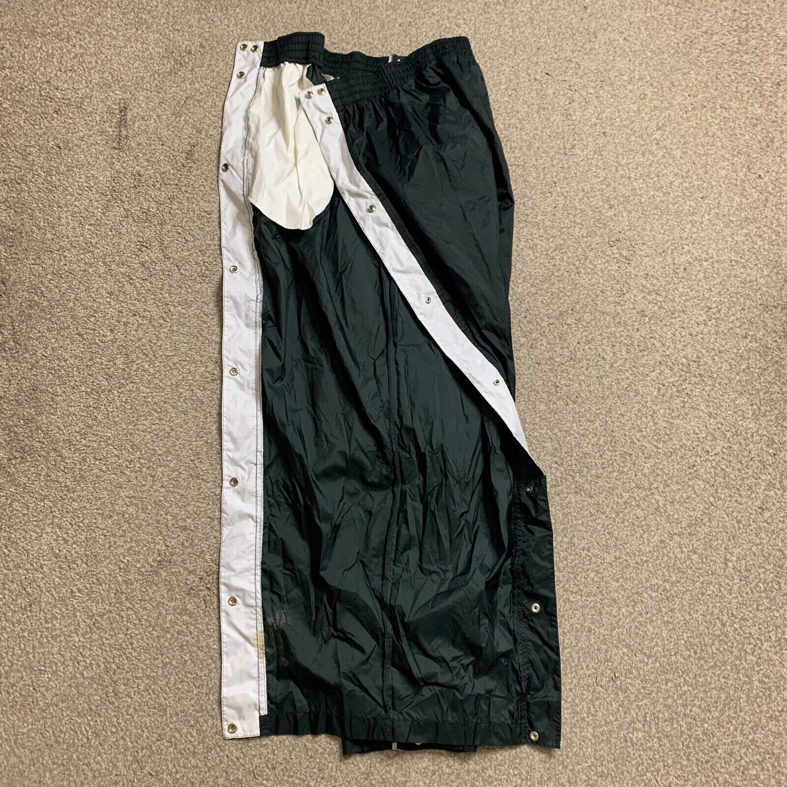 Nike Tracksuit Bottoms Track Pants Joggers Poppers Jogging Vintage
