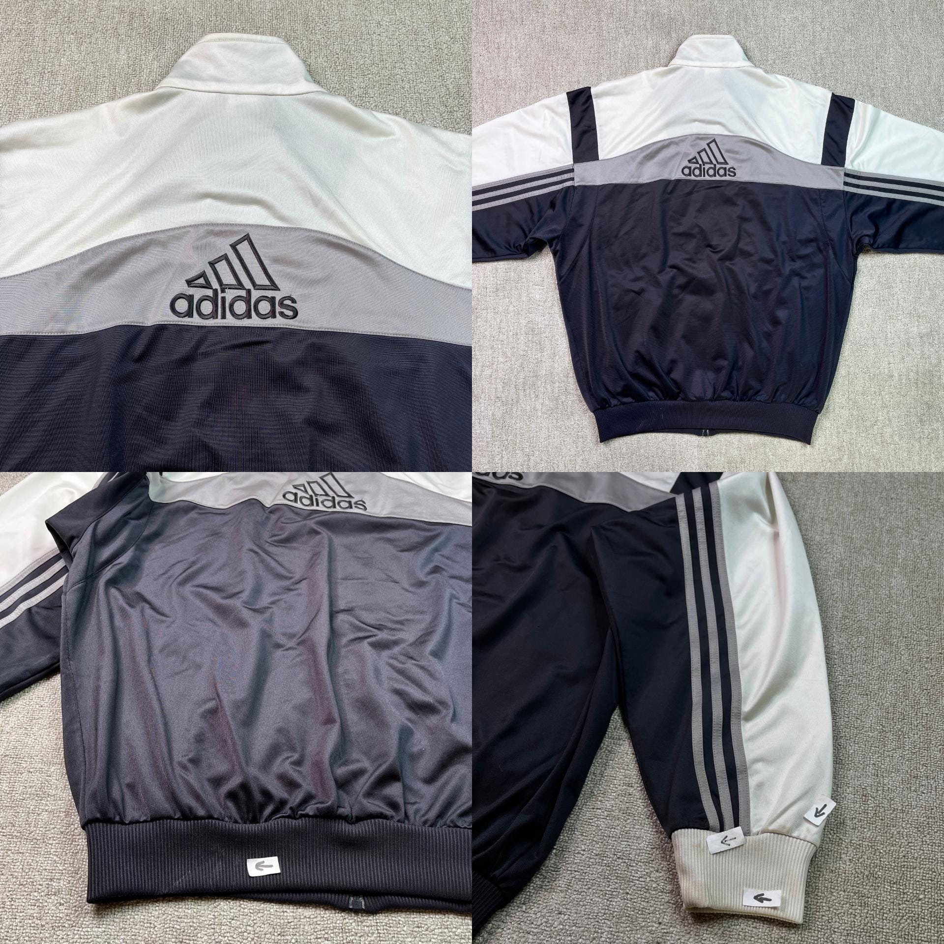 アディダス トラックスーツ トップ トラックジャケット フルジップ 90