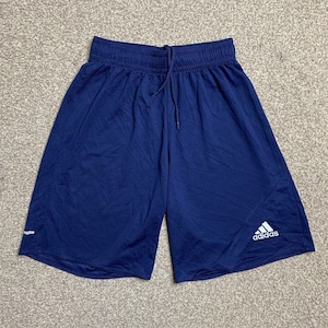 Boys Adidas Climalite Navy Blue Basketball Gym Shorts XXL