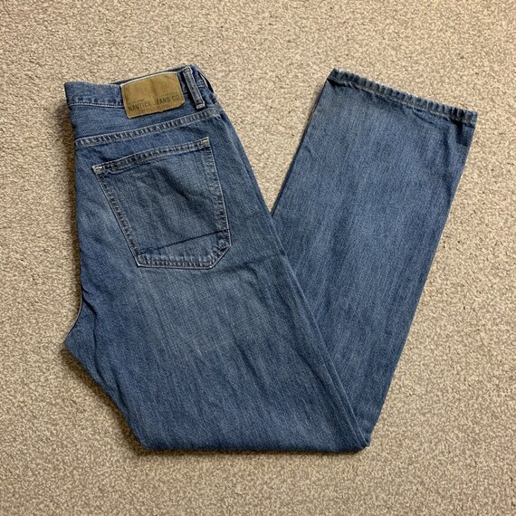 Nautica Jeans Relaxed Fit Straight Leg Vintage Zi… - image 1