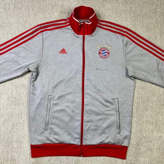 Adidas FC Bayern Munchen Munich Tracksuit Top Track Jacket