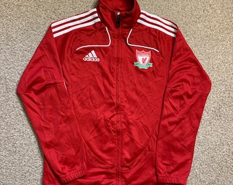 Adidas Tracksuit Top Track Jacket Liverpool FC Y2K 00s Adidas Tracksuit Top Track Jacket Liverpool FC Y2K 00s