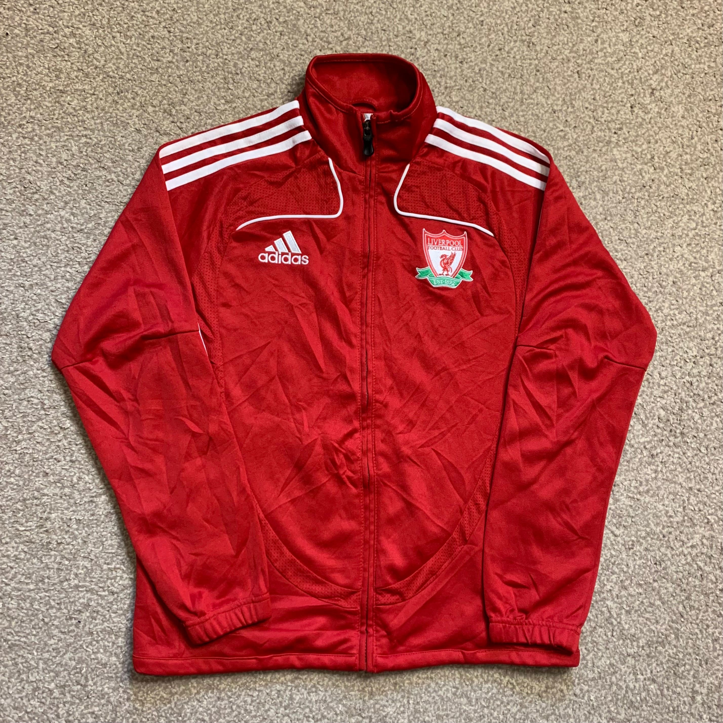 Adidas Tracksuit Top Track Jacket Liverpool FC Y2K 00s Adidas Tracksuit Top Track Jacket Liverpool FC Y2K 00s