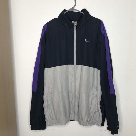 Nike Windbreaker Jacket Full Zip Vintage Tracksuit Y2K 00s - Etsy