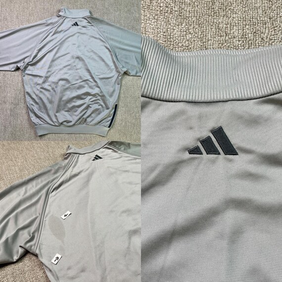 Adidas Tracksuit Top Track Jacket Full Zip Y2K Vintage Retro