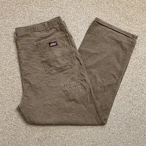 Dickies Carpenter Jeans Vintage Cargo Pants Trousers Utility Worker 43.5x30