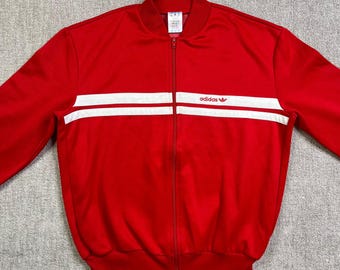 Adidas Originals Tracksuit Jacket Track Top 80s Stripes