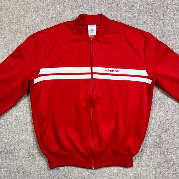 トップス adidas 90s Track JKT- Beige x Red adidas Originals Women Floral Red Eh8726 Size M Track Top