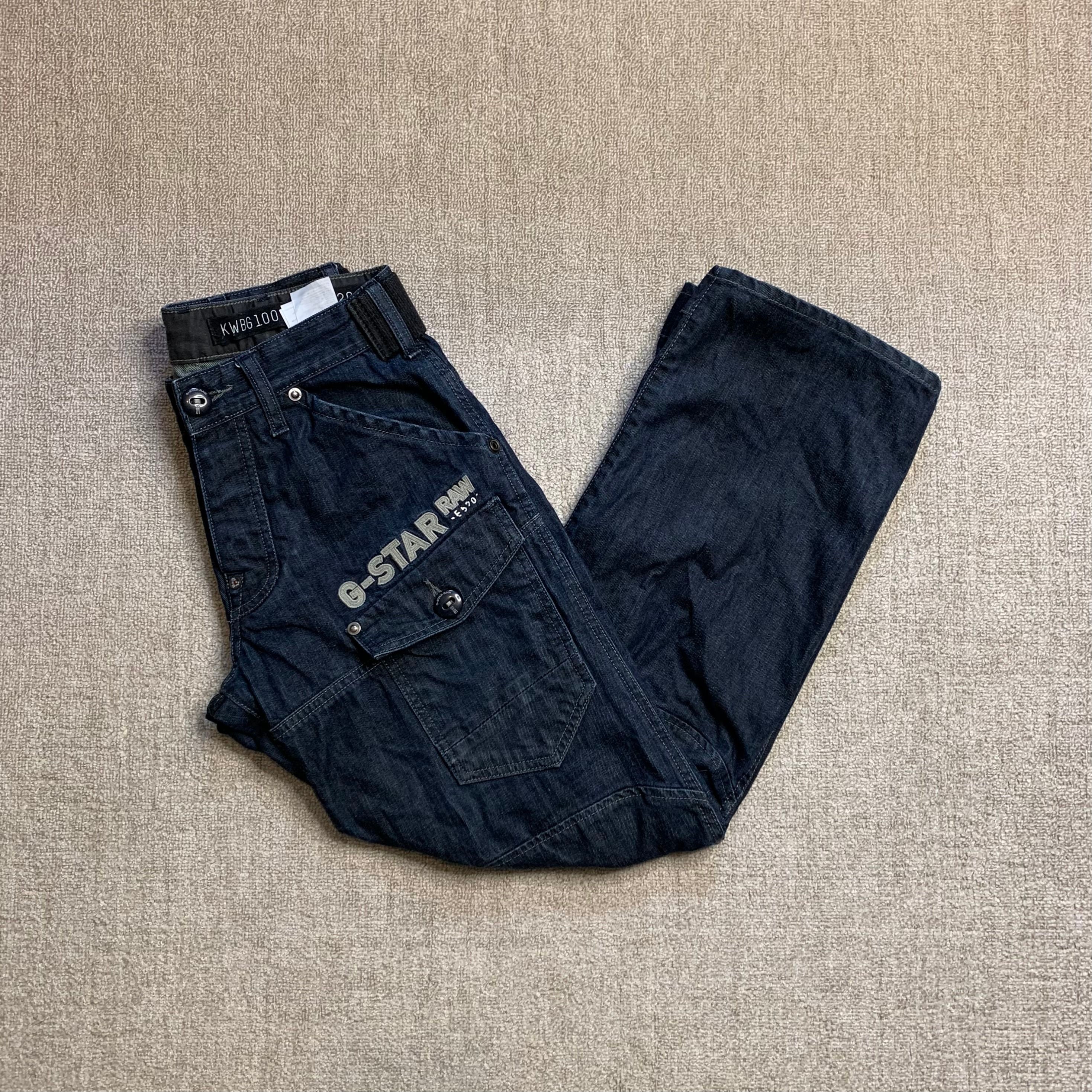 Hombre G-Star Raw 3301 Slim Jeans Pantalones Vaqueros Pantalón Azul Marino  Auténtico Street Style Talla 27x30 -  México