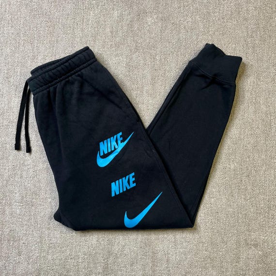 nike black cord loose fit joggers