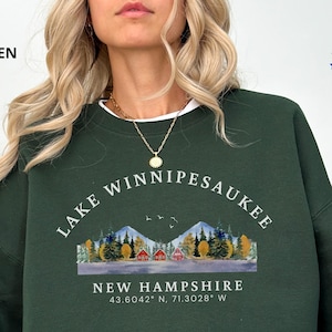 Lake Winnipesaukee Sweatshirt, Lake Winnipesaukee Abenteuer, Lake Winnipesaukee New Hampshire, Lake Winnipesaukee Shirt, New Hampshire Shirt