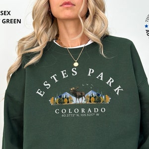 Estes Park Sweatshirt, Estes Park Adventure Shirt, Estes Park Colorado, Estes Park Shirt, Soft and Comfortable Sweatshirt, Colorado Shirt