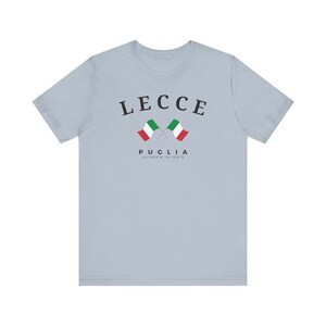 Lecce T-shirt, Lecce Italy, Lecce shirt, Italy flag t-shirt, Puglia gift, Lecce Unisex Comfortable T-Shirt, Puglia shirt image 5
