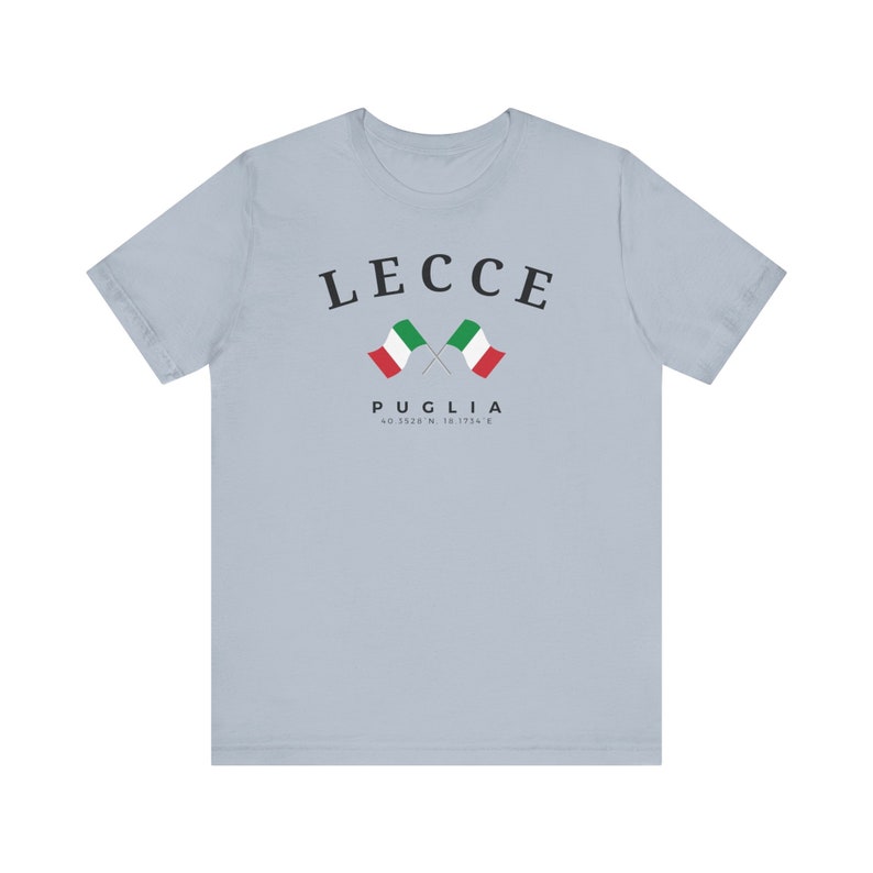 Lecce T-shirt, Lecce Italy, Lecce shirt, Italy flag t-shirt, Puglia gift, Lecce Unisex Comfortable T-Shirt, Puglia shirt image 5