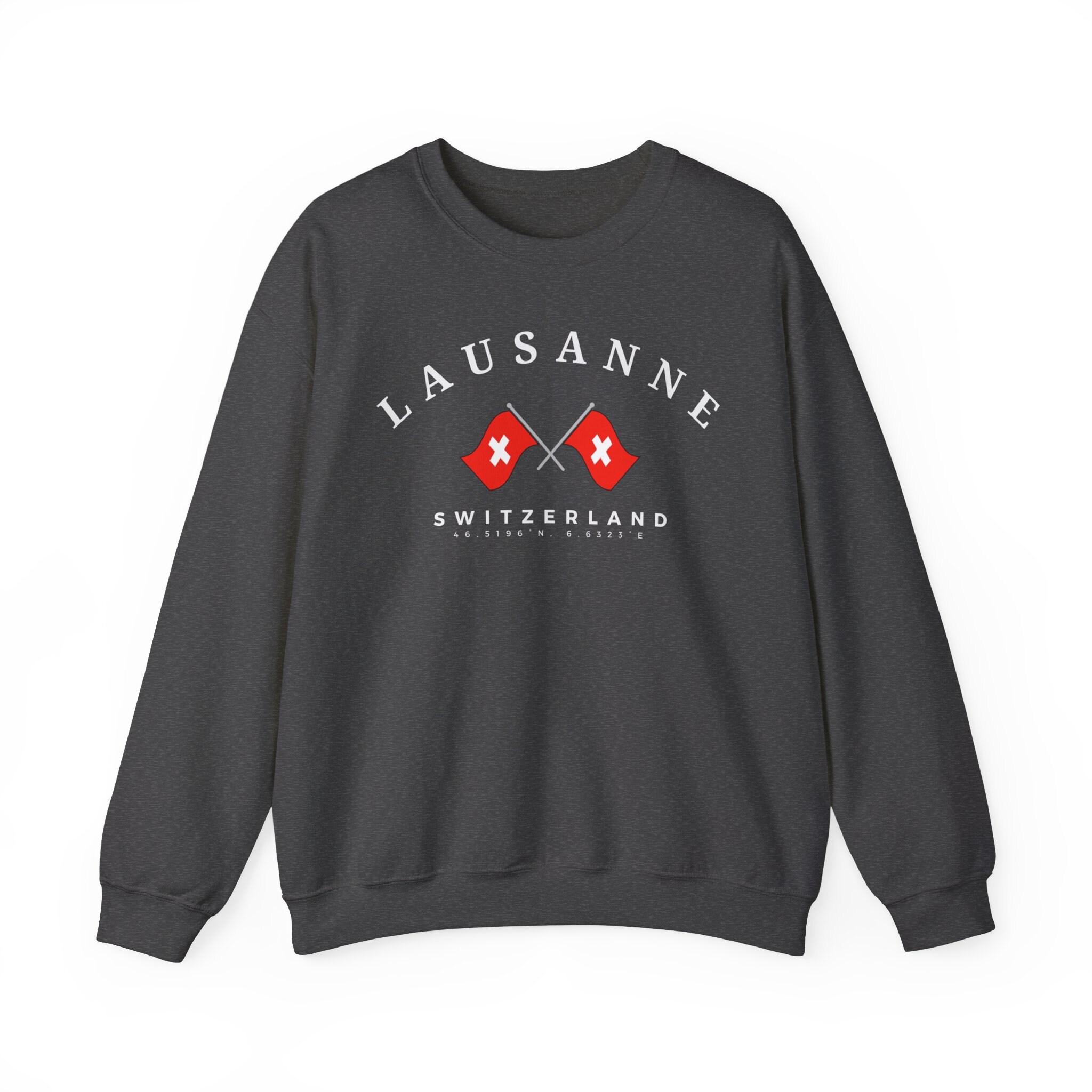 トップス SATUR Lausanne Sweatshirt Black Lausanne Sweatshirt - Navy | ファッション通販サイト NUGU