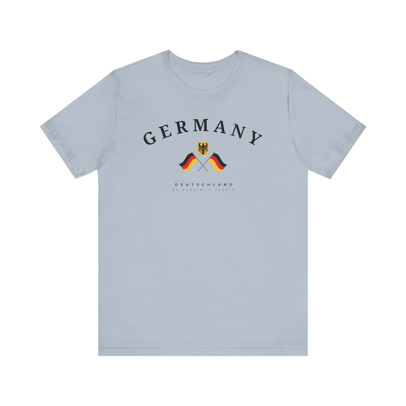 Germany T-Shirt, Deutschland shirt, Germany style shirt, Berlin, Munich, Hamburg, Germany sweatshirt, German style image 3