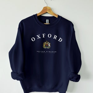 Oxford United Kingdom Sweatshirt, Universität Oxford, Oxford-Hemd, Oxford England, England Shirt, Großbritannien, Universitätsstadt