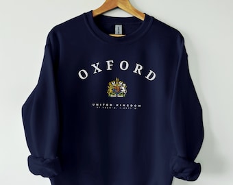 Oxford United Kingdom Sweatshirt, Oxford University, Oxford shirt, Oxford England, England Shirt, The Great Britain, University city